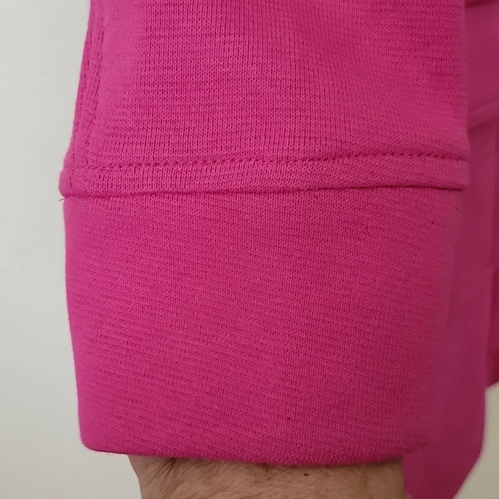 INC Coat Jacket w/Stand Collar Zip/Snap Flap Close Pink size XXL NWT - Picture 4 of 16